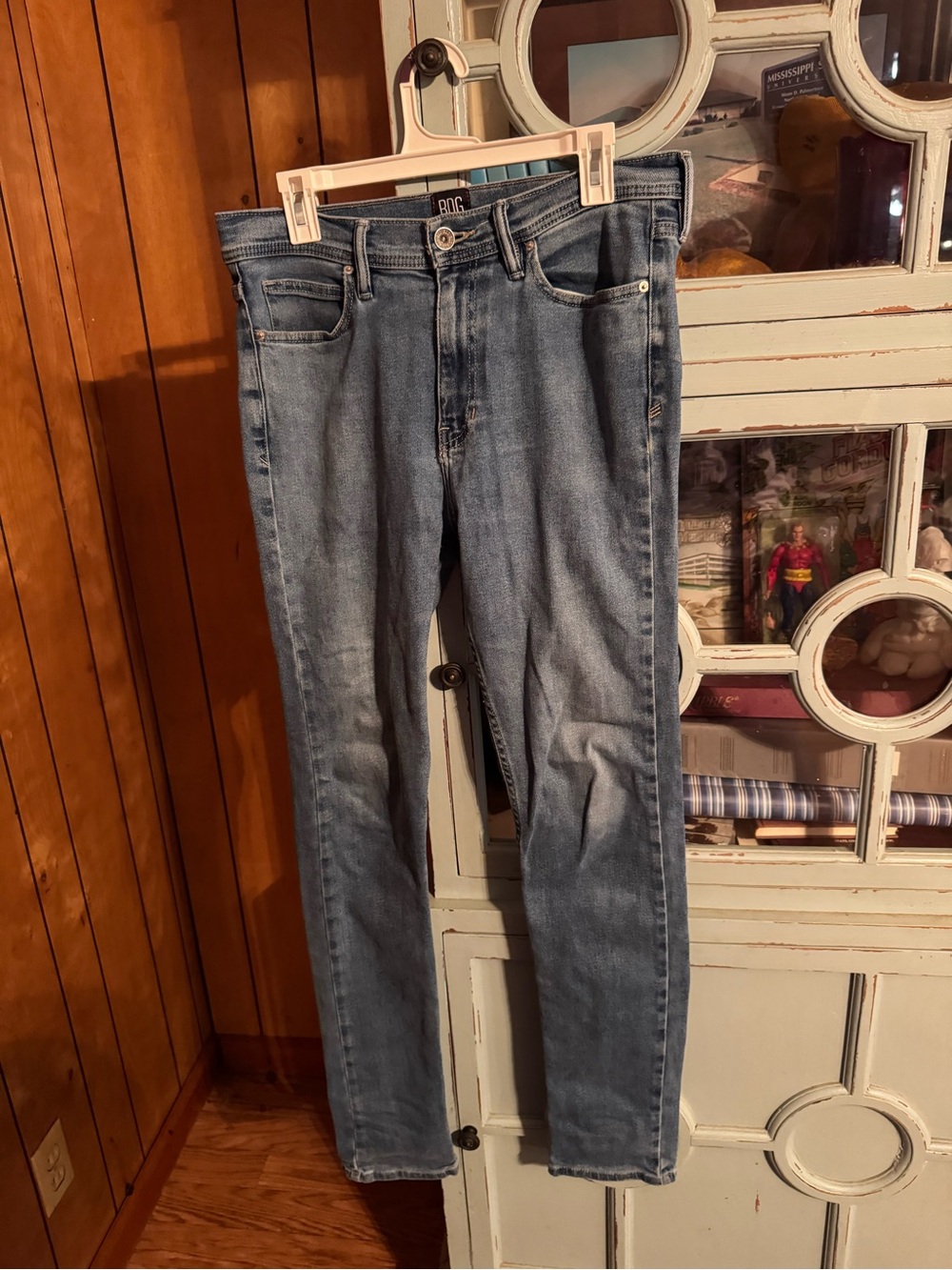 Men's Light Blue BDG Skinny Stretch Jeans Size 34 34 B17